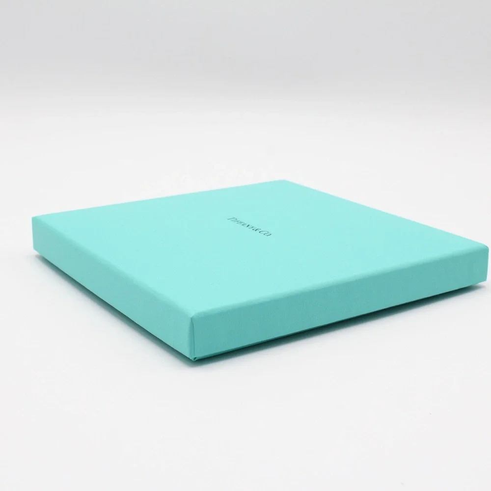 Authentic Small Flat Tiffany & Co Gift Box, 6x6